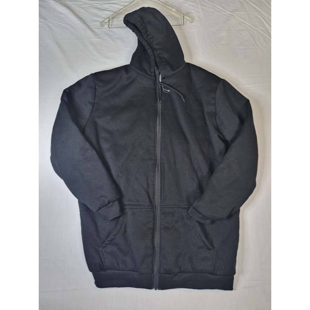 Seven Apparel Hoodie Mens Size 2XLT Black Tall Fleece Pullover Athletic
